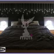 oświetlenie sypialni nowoczesne e-technologia
