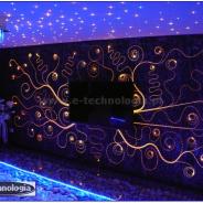 Oświetlenie dekoracyjne ściany Fala Świetlna e-technologia
