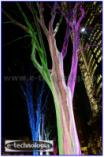 dekoracyjne oświetlenie drzew