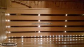 oświetlenie dekoracyjne w saunie