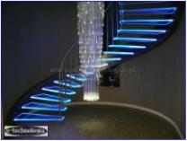 taśma LED RGB na schody
