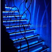 oświetlenie schodowe LED aranżacja schodów