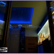 Oświetlenie ledowe w sypialni Galaktyka e-technologia