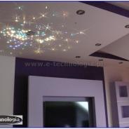 oświetlenie światłowodowe sypialni e-technologia