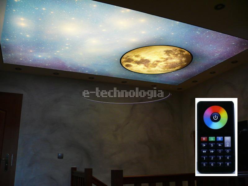 Sterownik LED RGB inteligentny PILOT oswietlenie pokoju dziecka rgb kontroler e-technologia