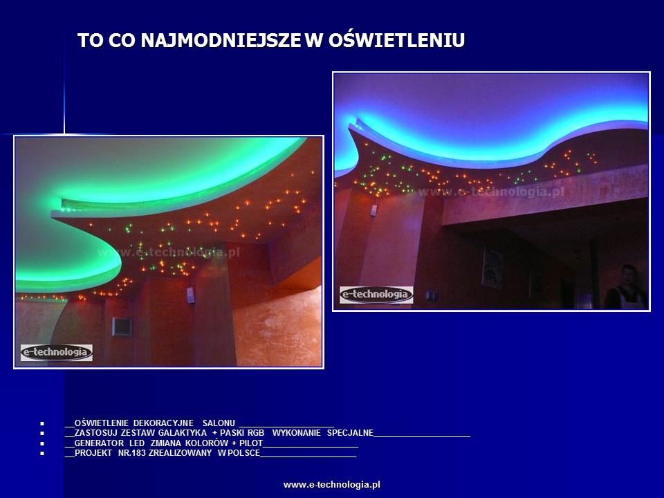 Taśma LED RGB Paski LED RGB dekoracja salonu za pomocą oświetlenia