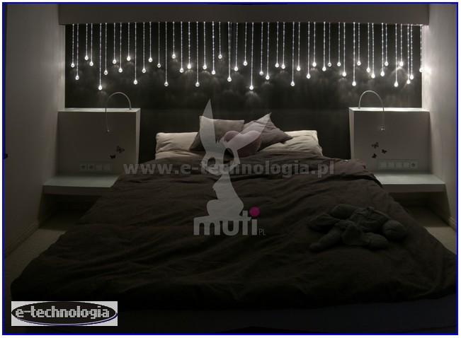 Lampy nowoczesne Kryształowe Kule w sypialni e-technologia