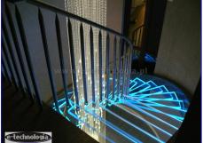 Lampy LED oświetlenie schodów