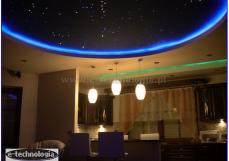 Oświetlenie sufitowe LED salon