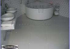 Oświetlenie łazienkowe rozgwieżdżona podłoga