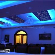 Oświetlenie sali restauracyjnej E-TECHNOLOGIA