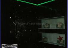 Zestaw Fugi - oświetlenie światłowodowe do fug, ścian, sufitu, podłogi