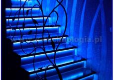 Taśma LED RGB Paski LED RGB, oświetlenie schodowe, podświetlanie schodów